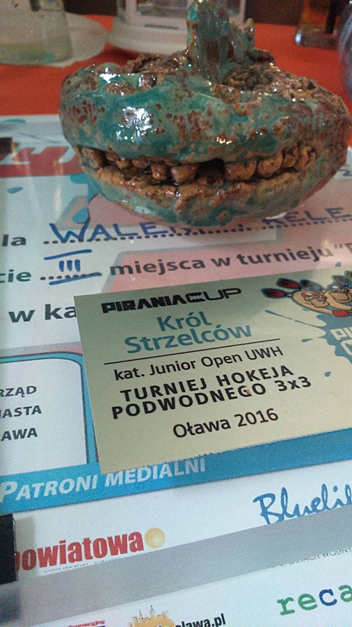 Hokej pod wodą Walenie UWH Siemianowice Śląskie