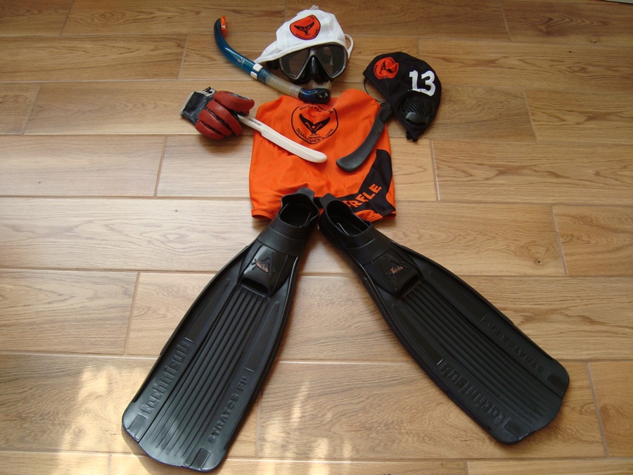 Hokej pod wodą Walenie Siemianowice Śląskie strój